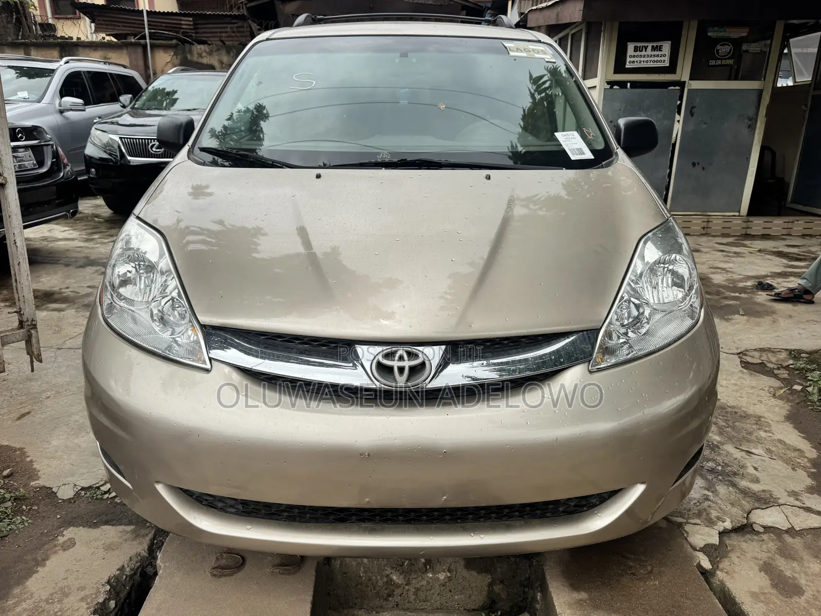 Toyota Sienna XLE FWD 2009 Gold