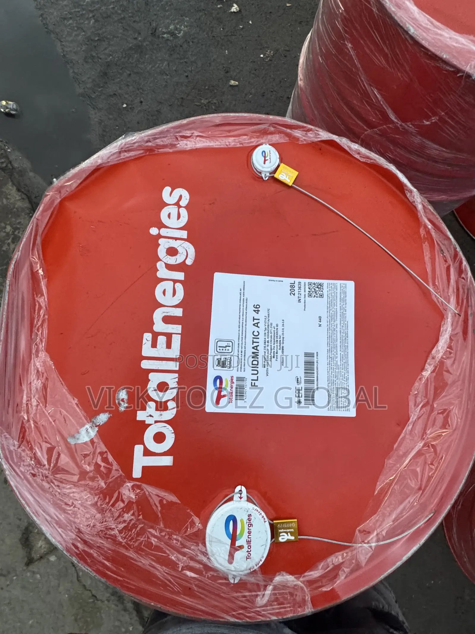 Totalenergies Fluidmatic AT 46 AT 42 Drum