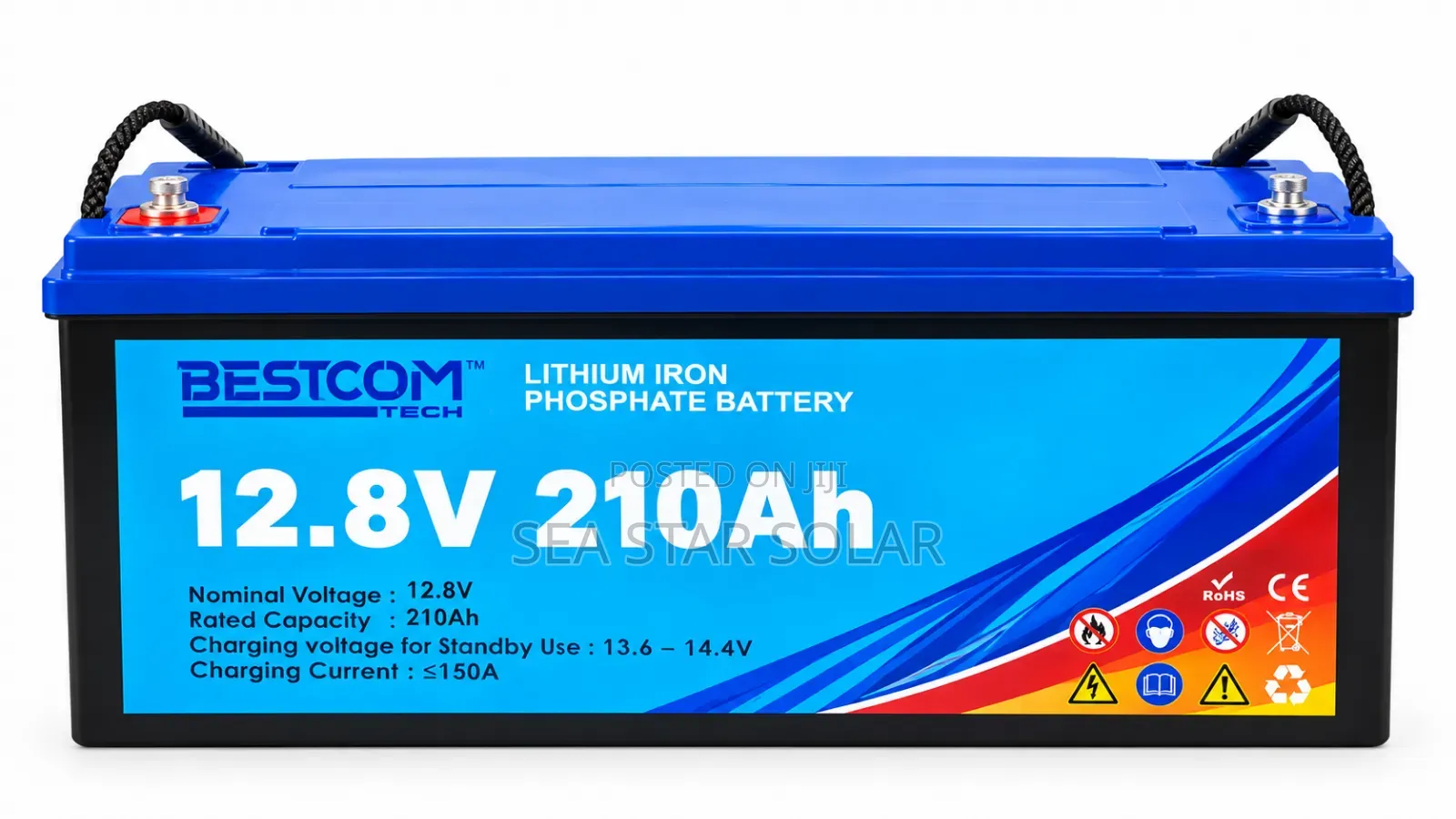 Bestcom Tech 12.8v 210ah Lithium Battery – 2.69kwh