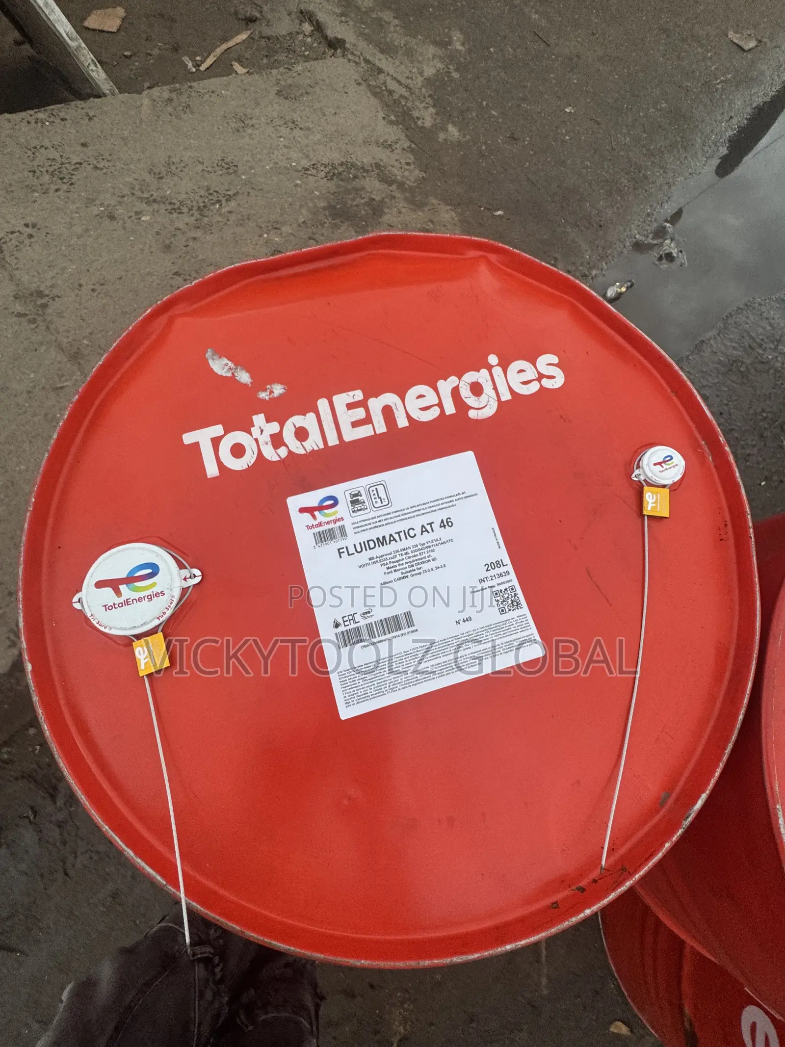 Totalenergies Fluidmatic AT 46/42 Drum//208L