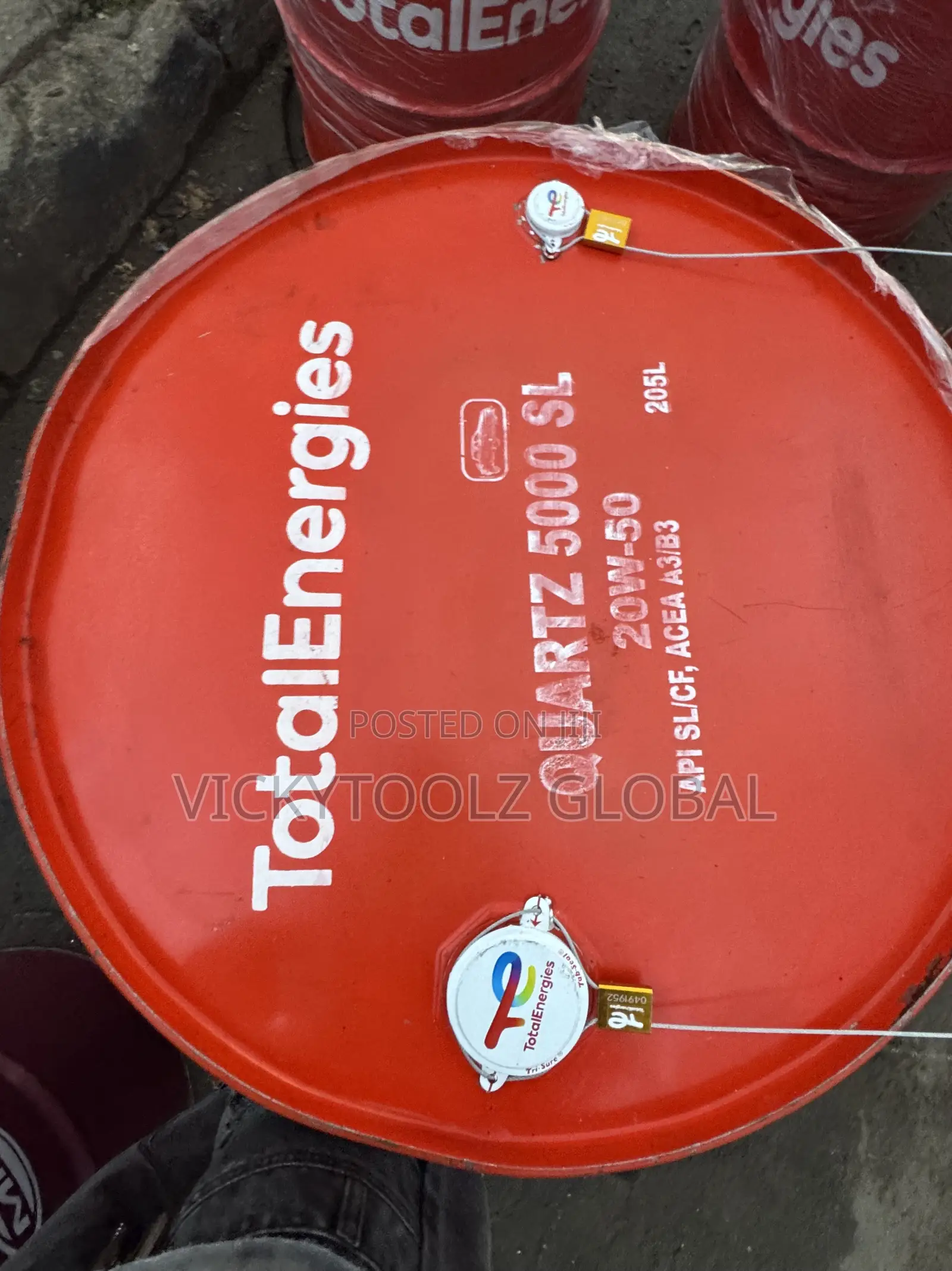 Totalenergies Quartz 5000 SL 20w-50 Drum//208L