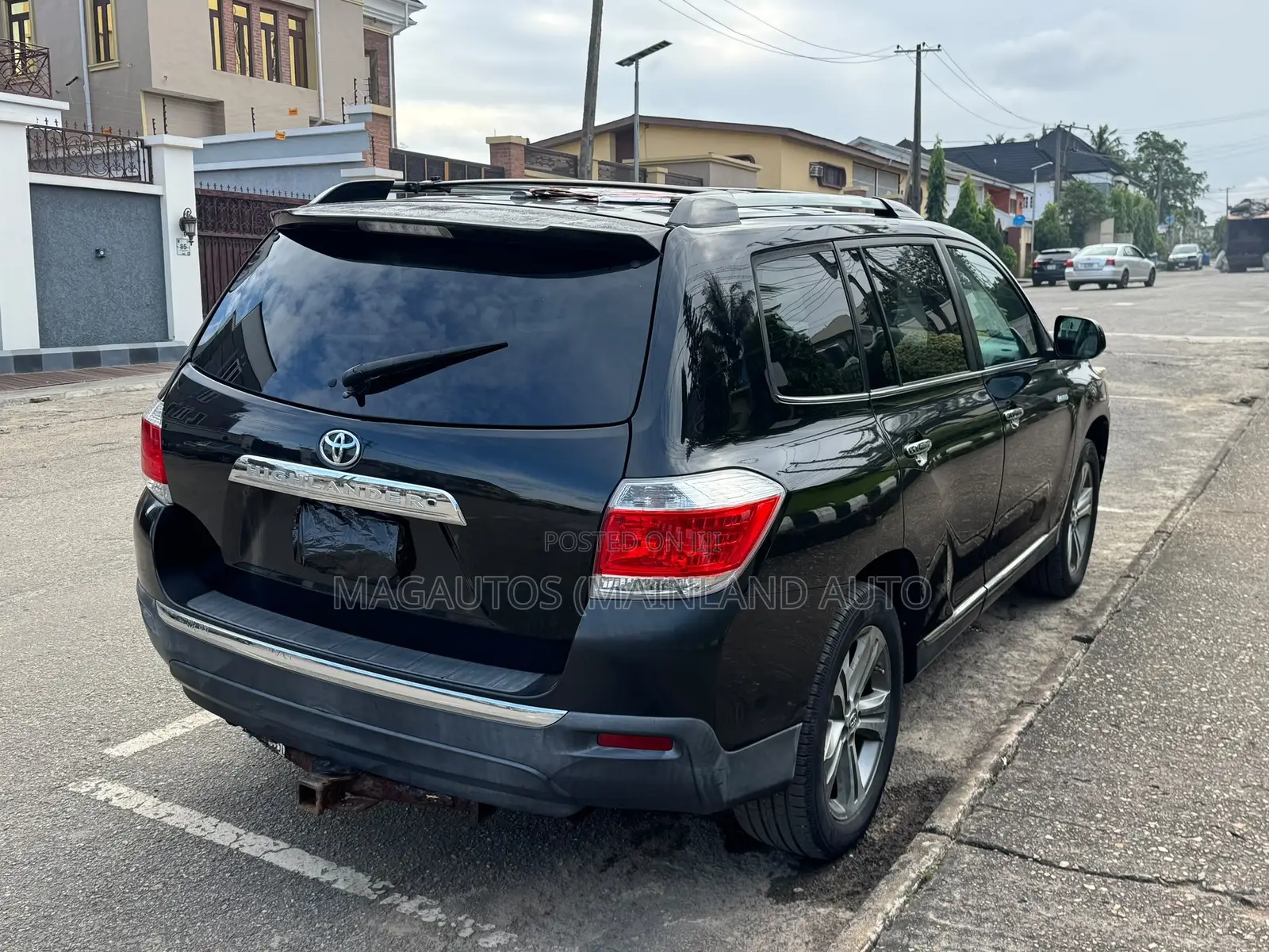 Toyota Highlander Limited 2011 Black