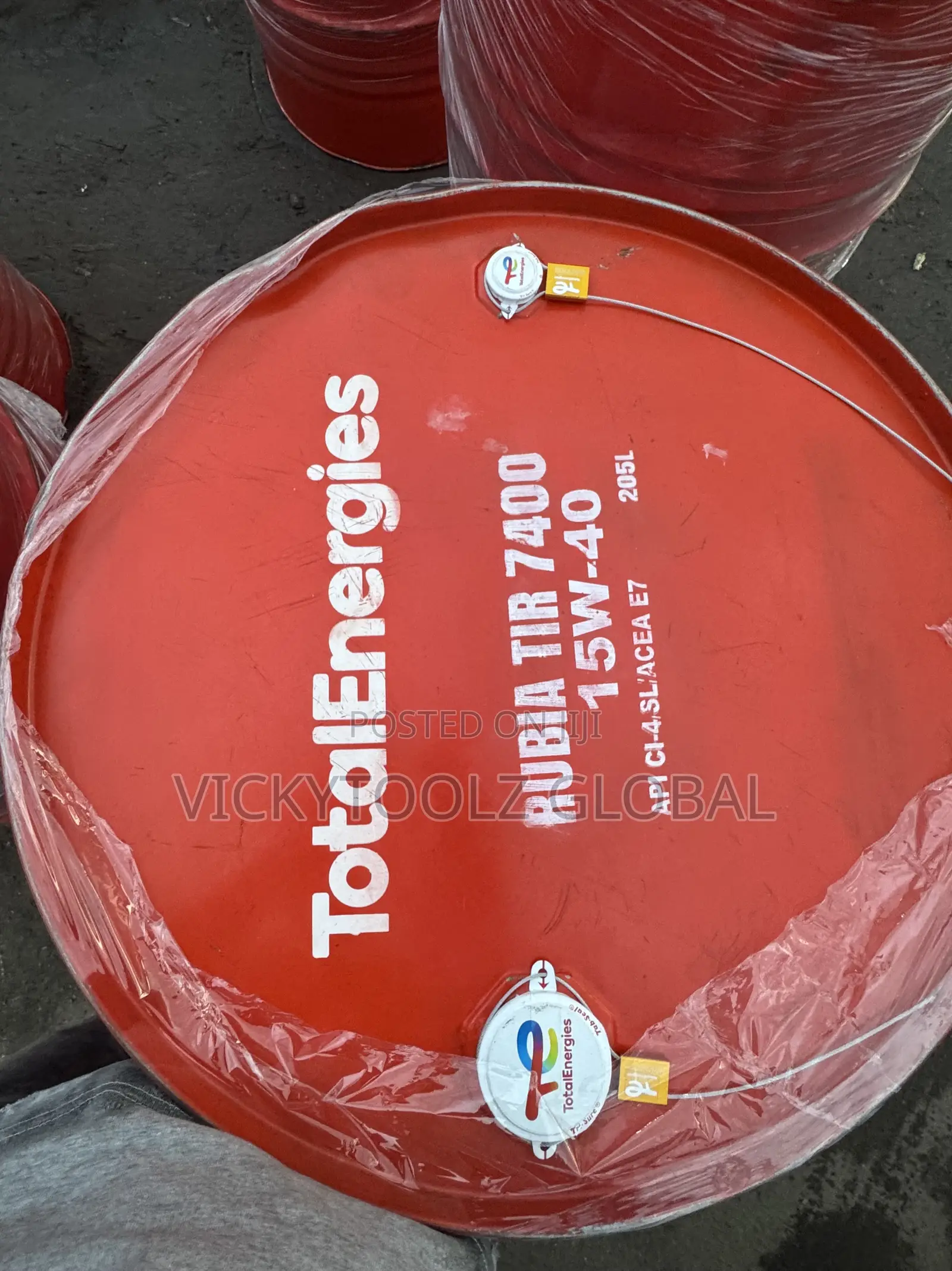 Totalenergies Rubia TIR 7400 15w-40 Drum//208Liters