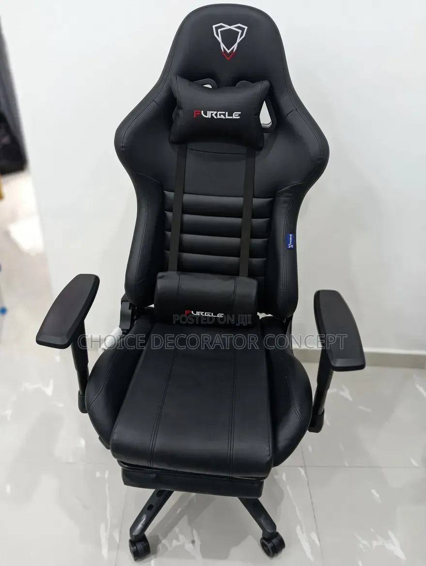 Furgle Ergonomic Gaming Chair With Footrest