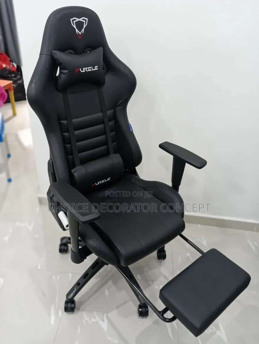 Furgle Ergonomic Gaming Chair With Footrest