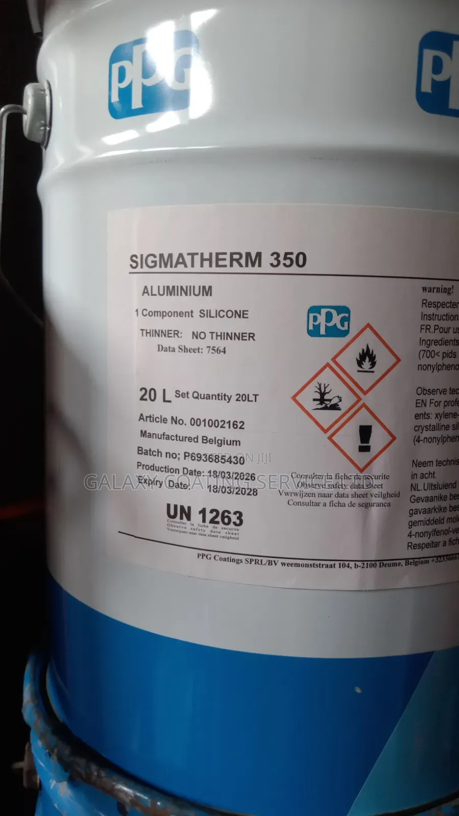 Sigmatherm 350 Aluminum (1 comp.silicone)