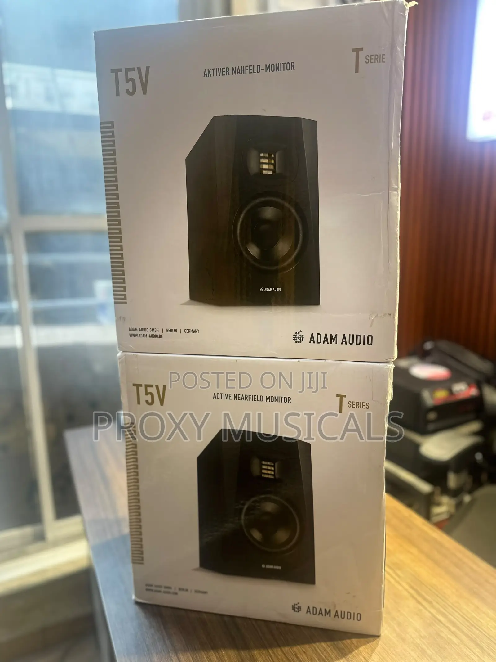 Adam Audio T5v Active Nearfield Studio Reference Monitors