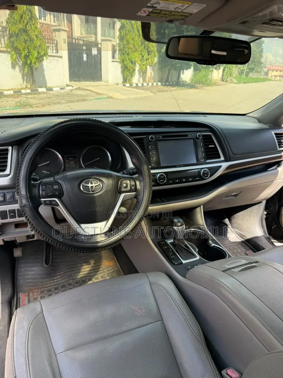 Toyota Highlander Limited V6 4x4 (3.5L 6cyl 6A) 2016 Black