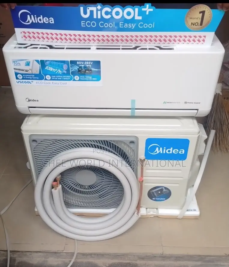 Original Midea 1.5HP Non-Inverter AC – Super Cool Reliable