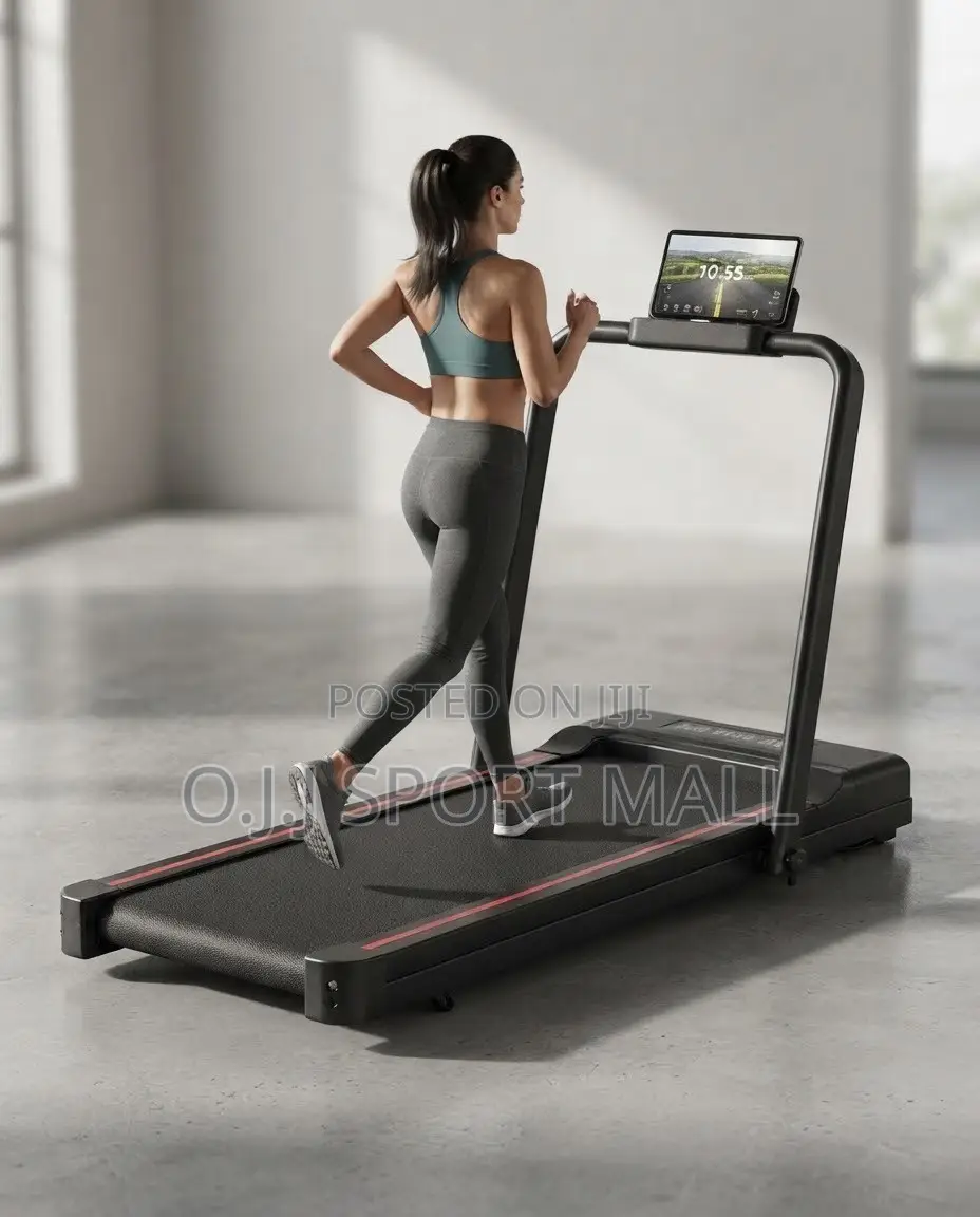Foldable Treadmill With Adjustable Handle – 130kg Capacity