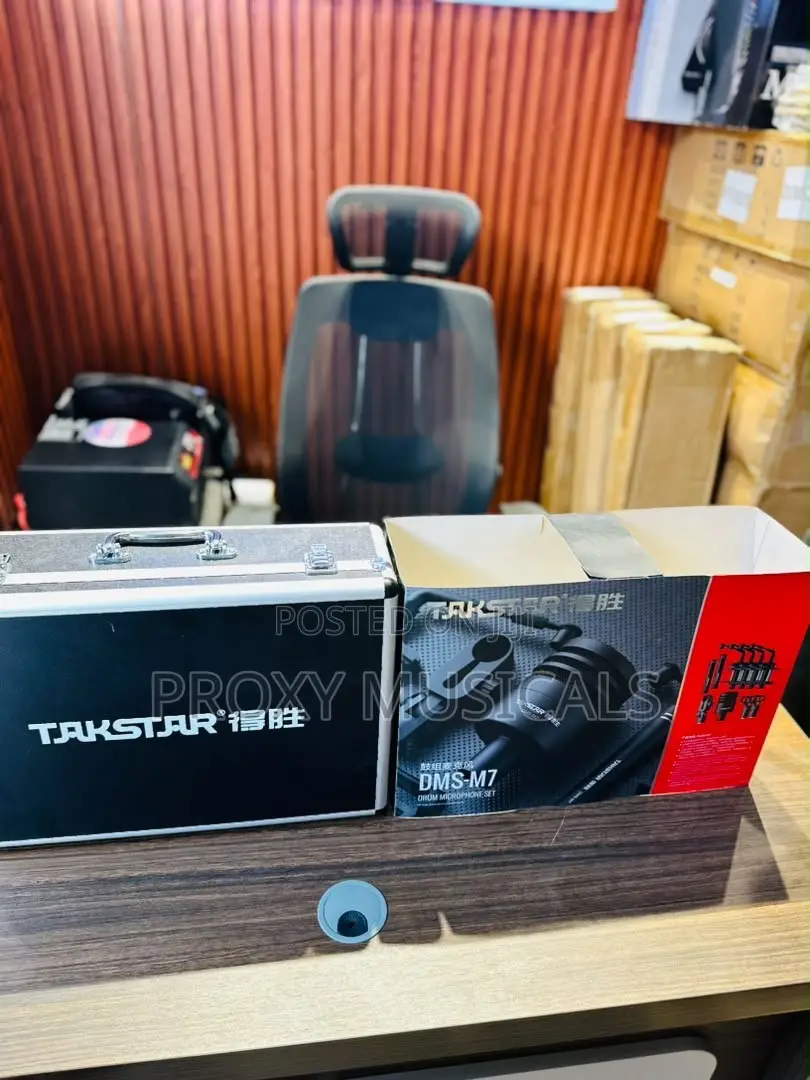 Takstar DMS-M7 7-Piece Professional Drum Microphone Kit