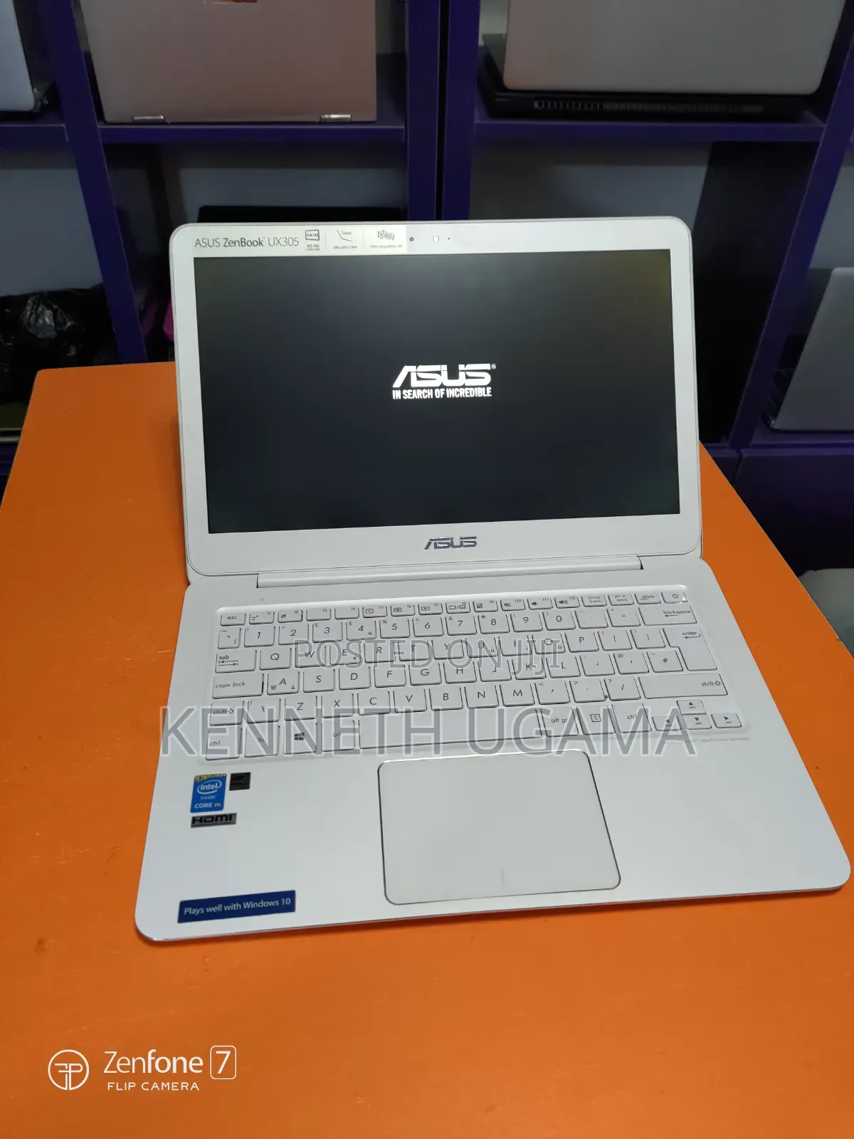 Laptop Asus ZenBook 13 UX331UN 8GB Intel Core M SSD 128GB