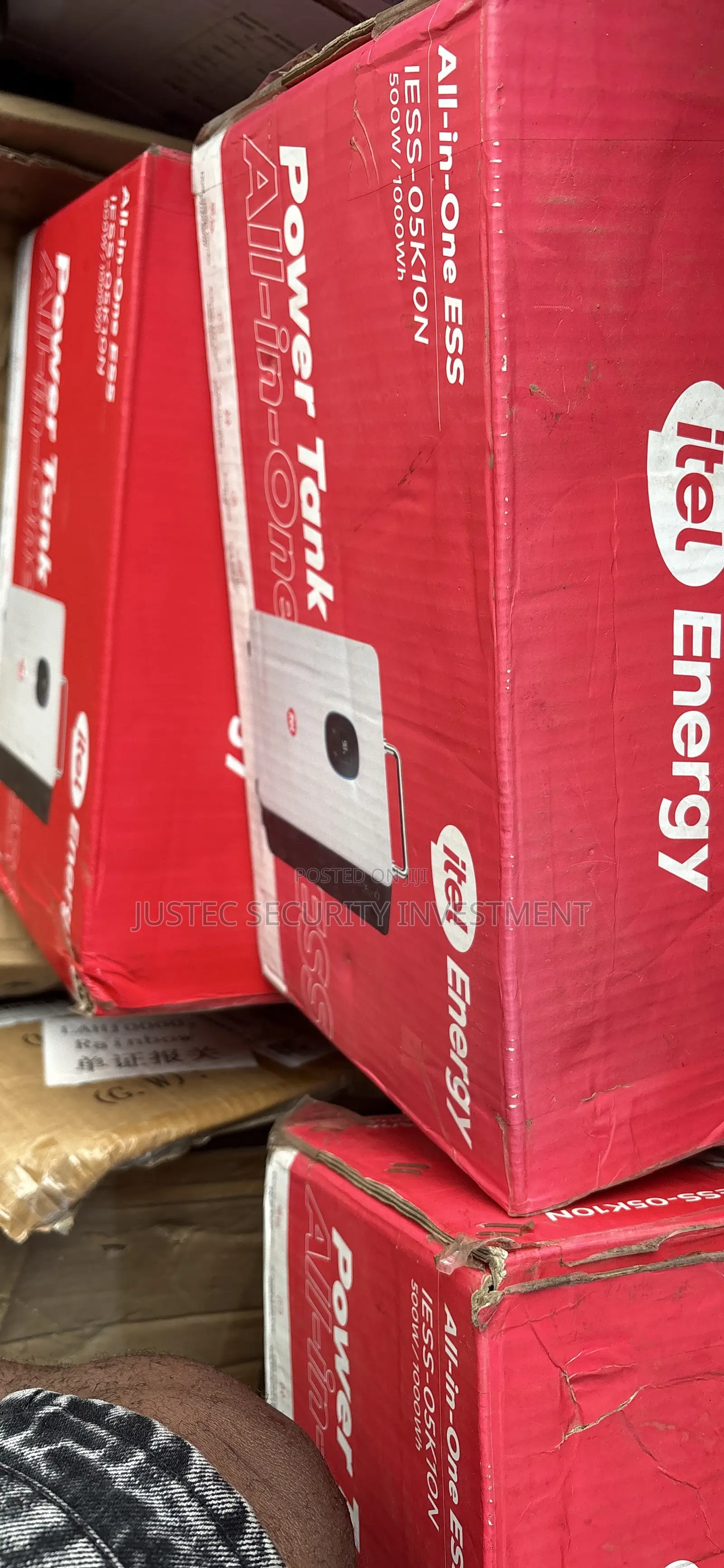 Itel Solar Power Tank
