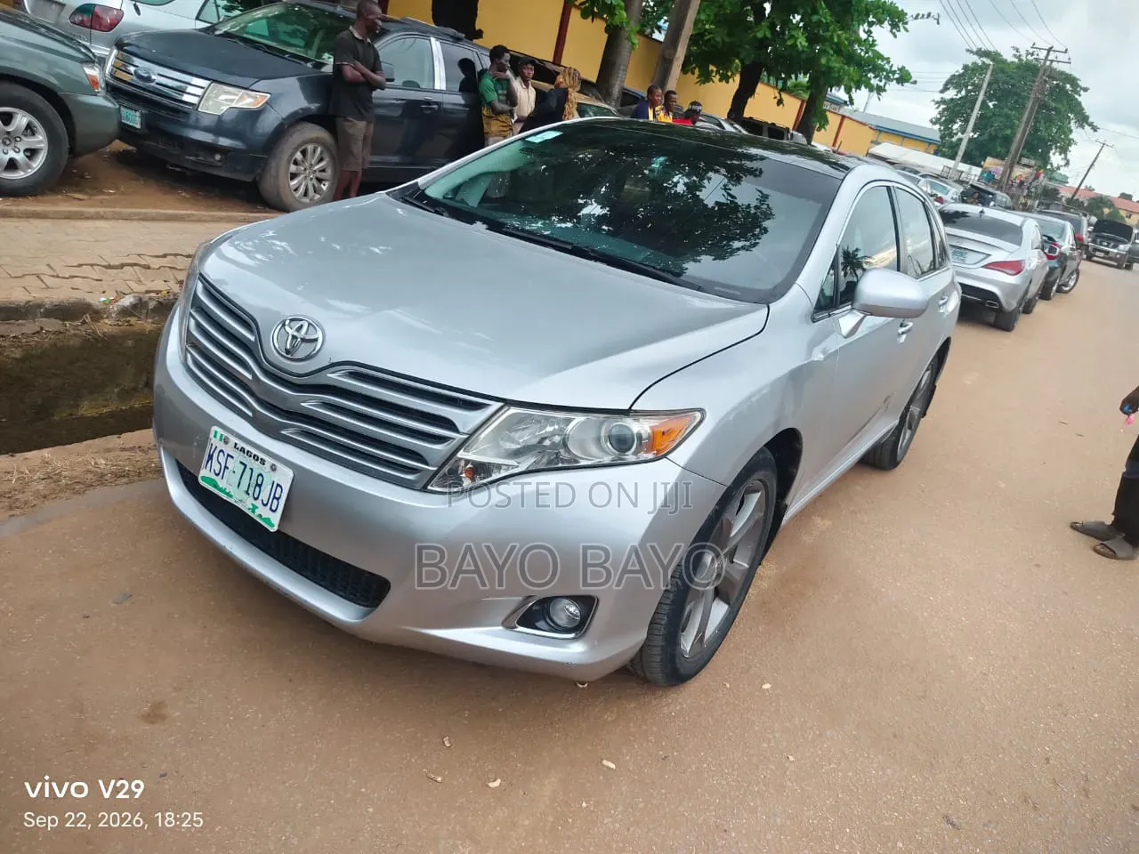 Toyota Venza V6 2012 Silver