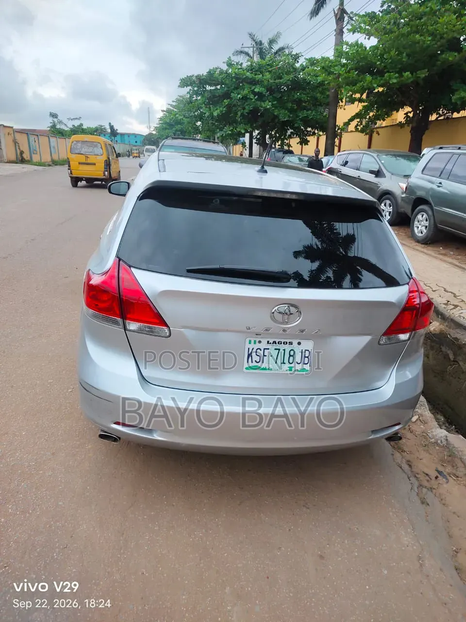 Toyota Venza V6 2012 Silver