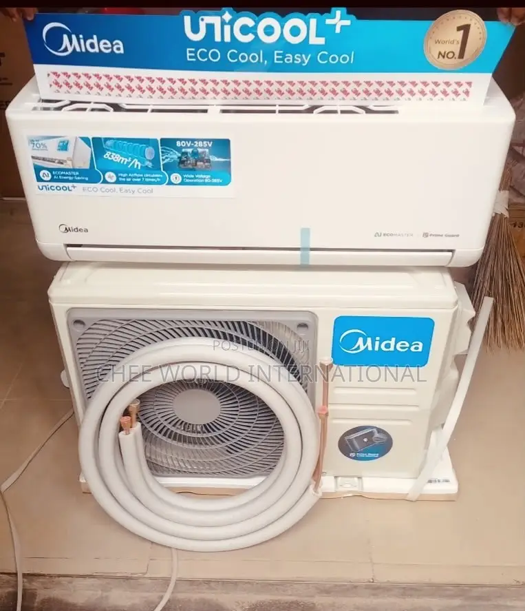 Original Midea 1.5HP Non-Inverter AC – Super Cool Reliable