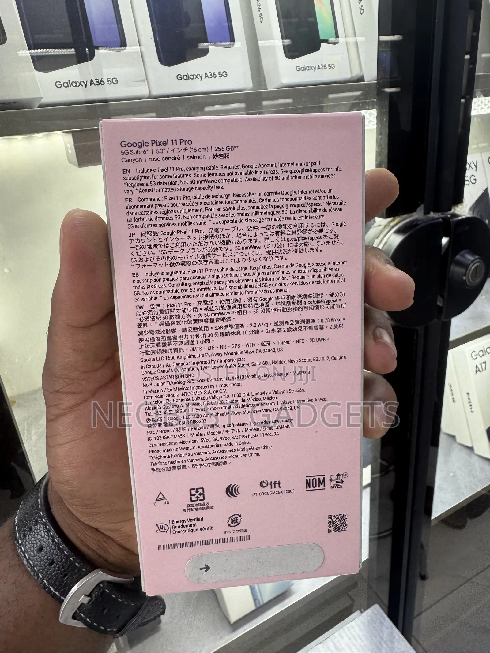New Google Pixel 11 Pro 256 GB Gold