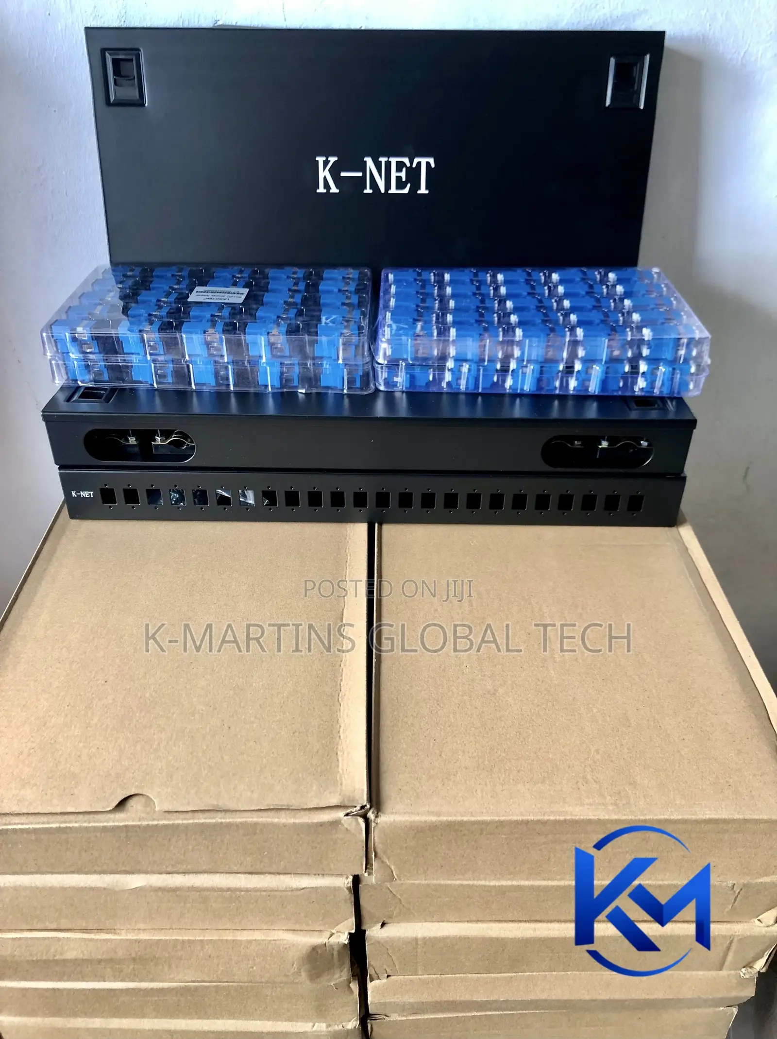 24Port Fiber Patch Panel LC SC Rack Mount ODF Fiber Optic