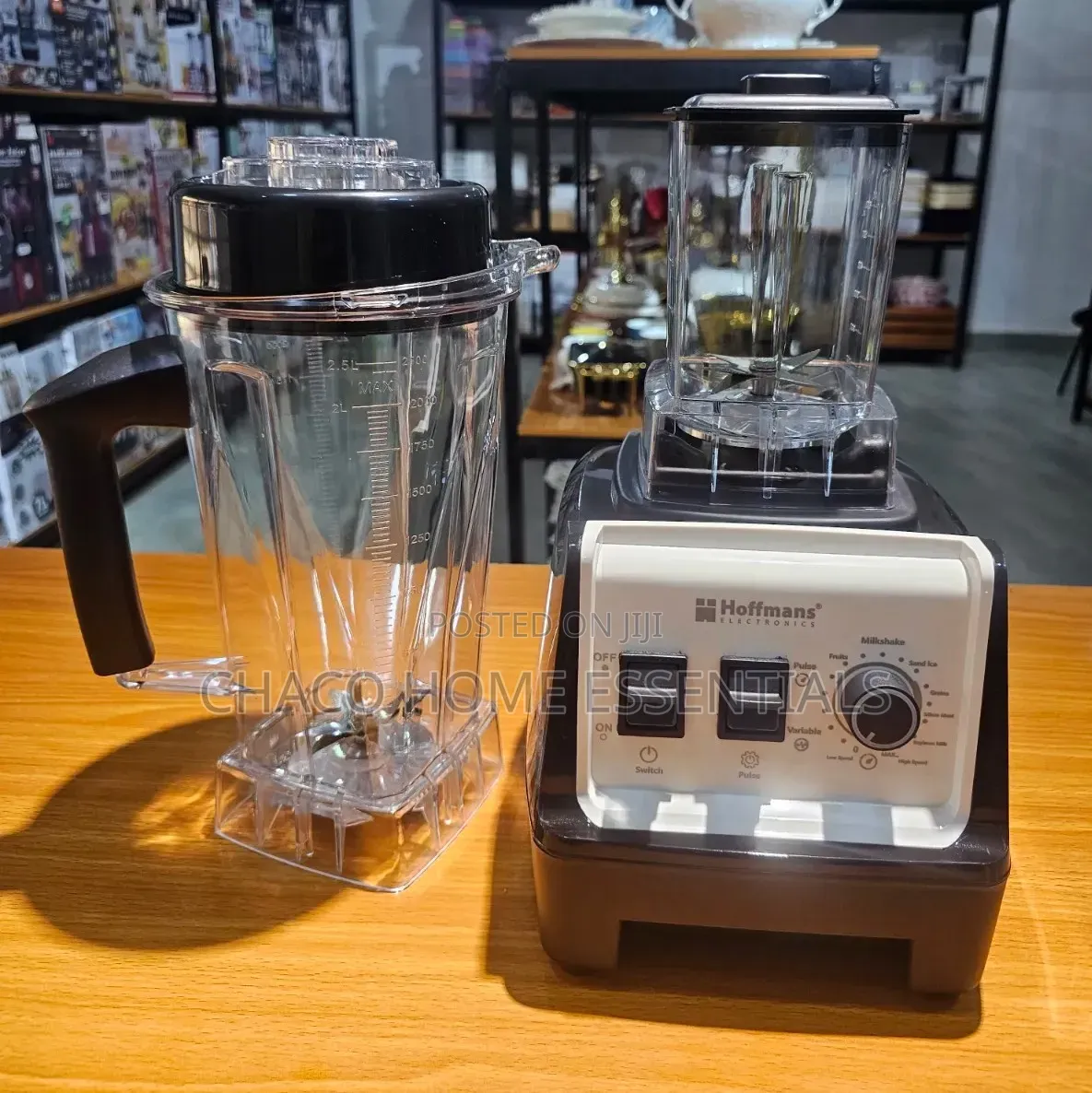 Hoffmans 2-in-1 Commercial Blender 2000W