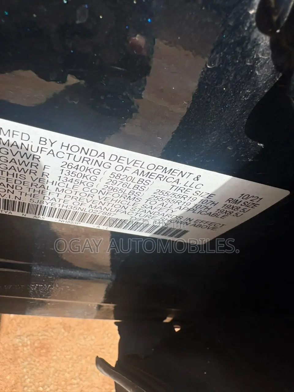 Acura MDX 2022 Black