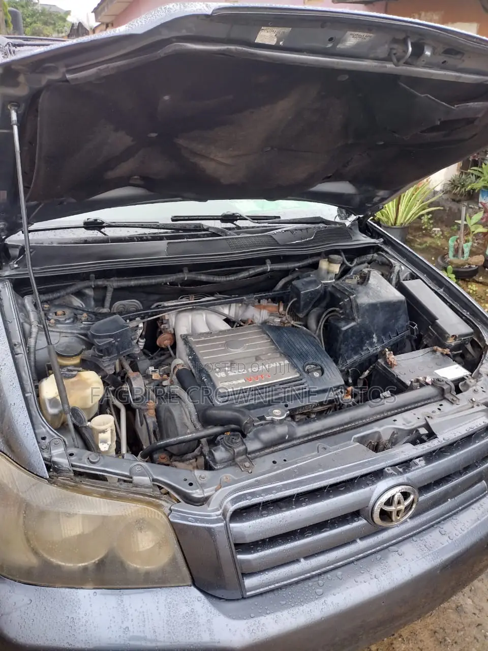 Toyota Highlander Limited V6 AWD 2003 Gray