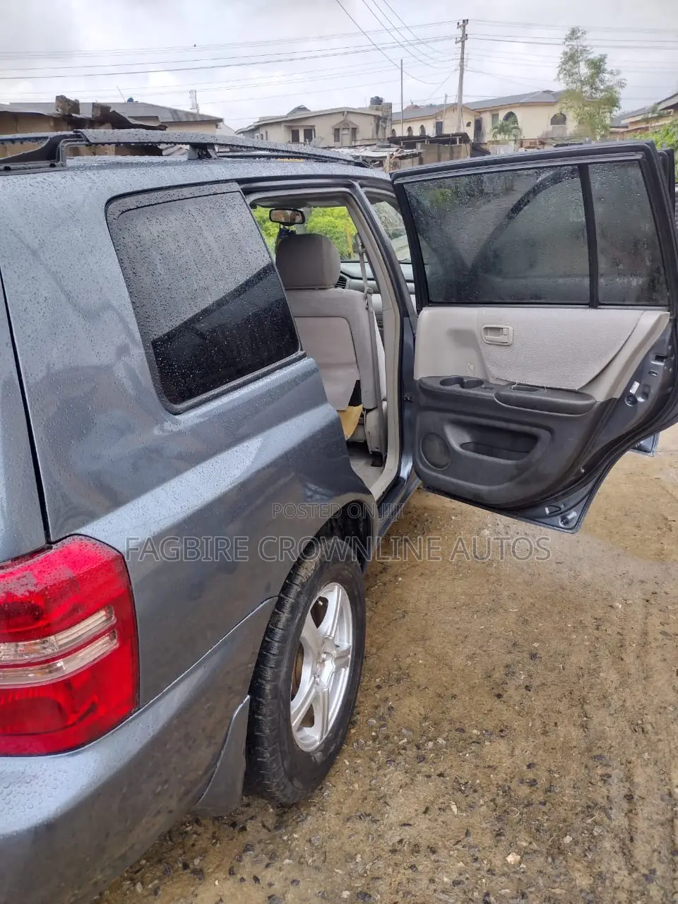 Toyota Highlander Limited V6 AWD 2003 Gray
