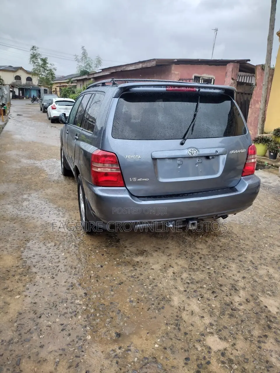 Toyota Highlander Limited V6 AWD 2003 Gray