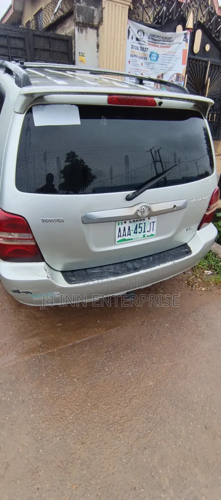Toyota Highlander 2004 Silver