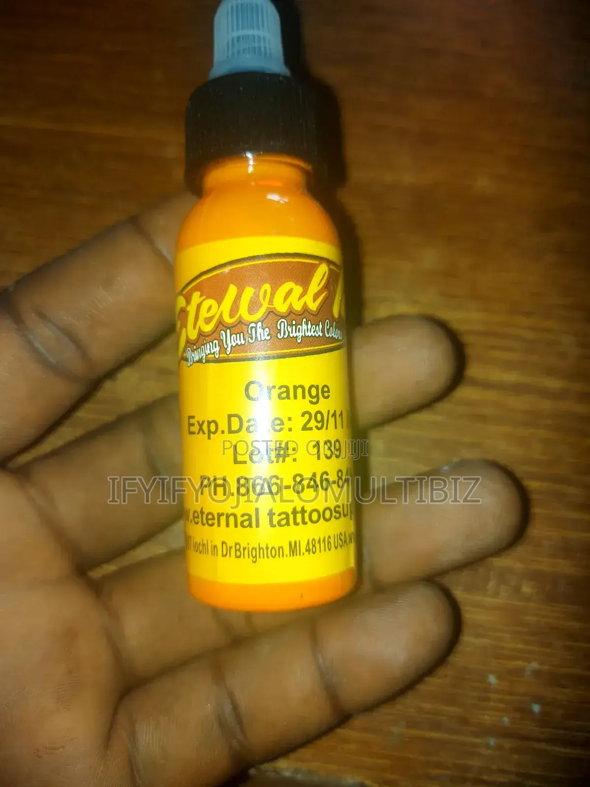 Eternal Tattoo Ink Bottle Set – Premium Vibrant Colors