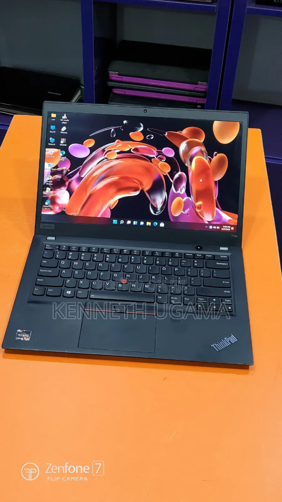 Laptop Lenovo ThinkPad T14s Gen 1 8GB AMD Ryzen 5 SSD 256GB