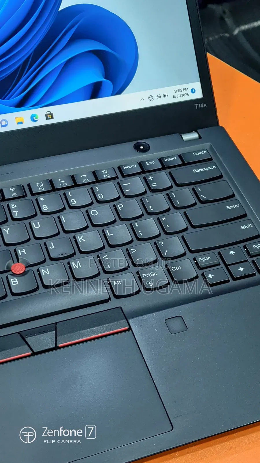 Laptop Lenovo ThinkPad T14s Gen 1 8GB AMD Ryzen 5 SSD 256GB