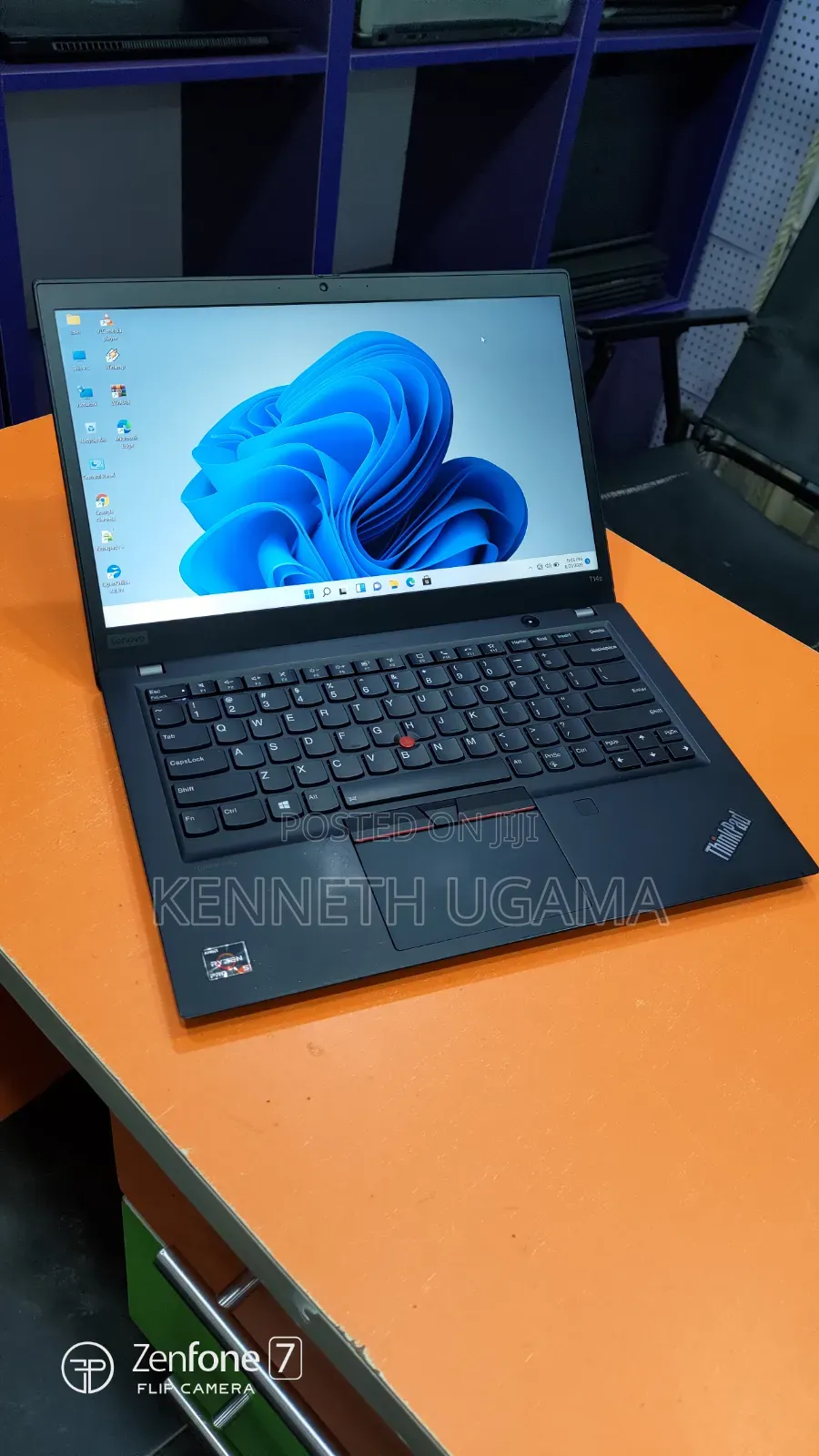 Laptop Lenovo ThinkPad T14s Gen 1 8GB AMD Ryzen 5 SSD 256GB