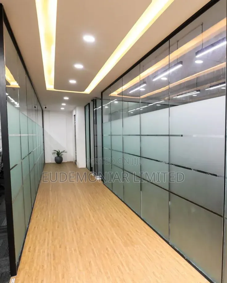 Glass Partitioning for Office Entrance Areas
