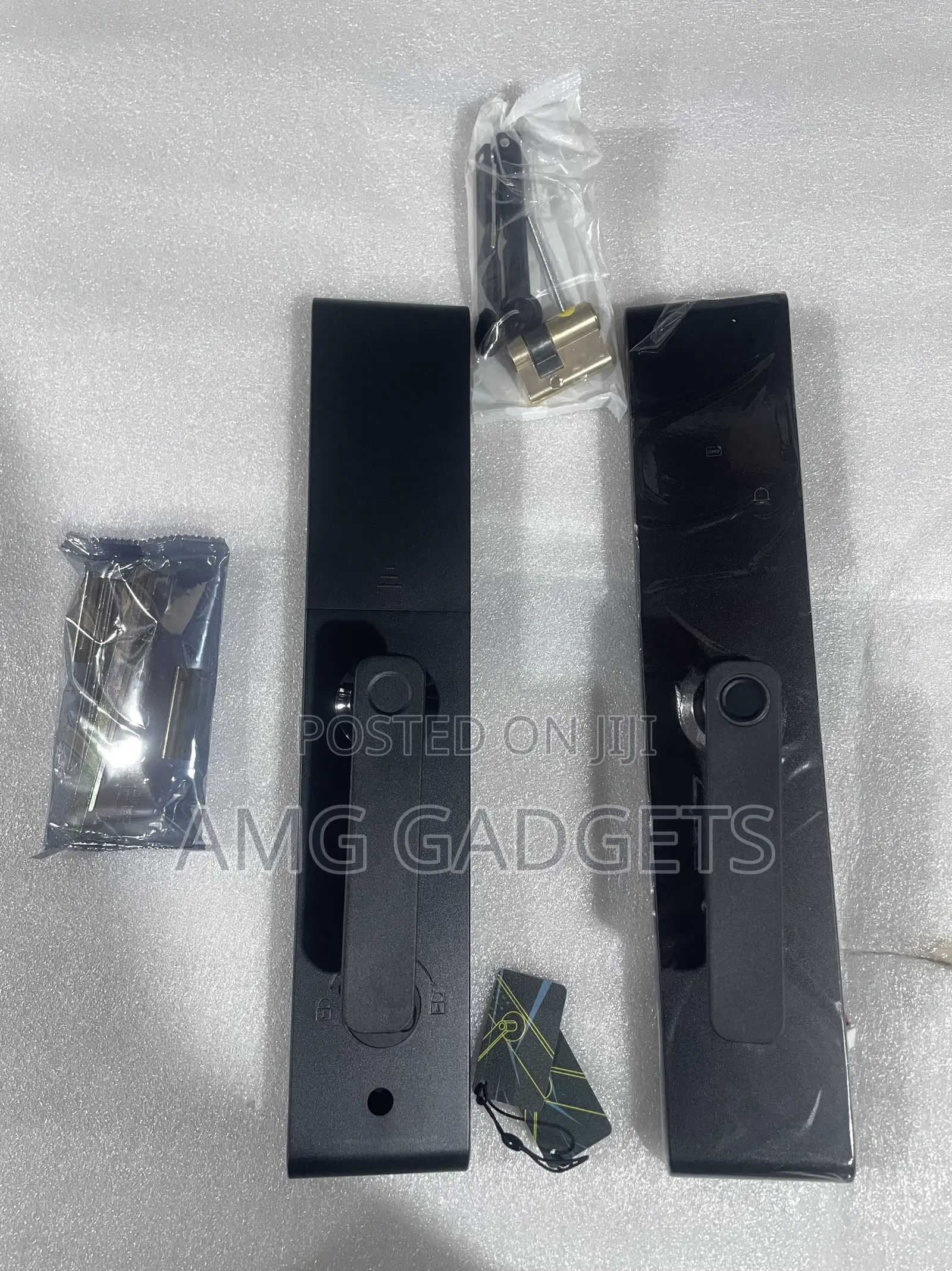 Big Handle Smart Door Lock With Tan Body (Z 16)