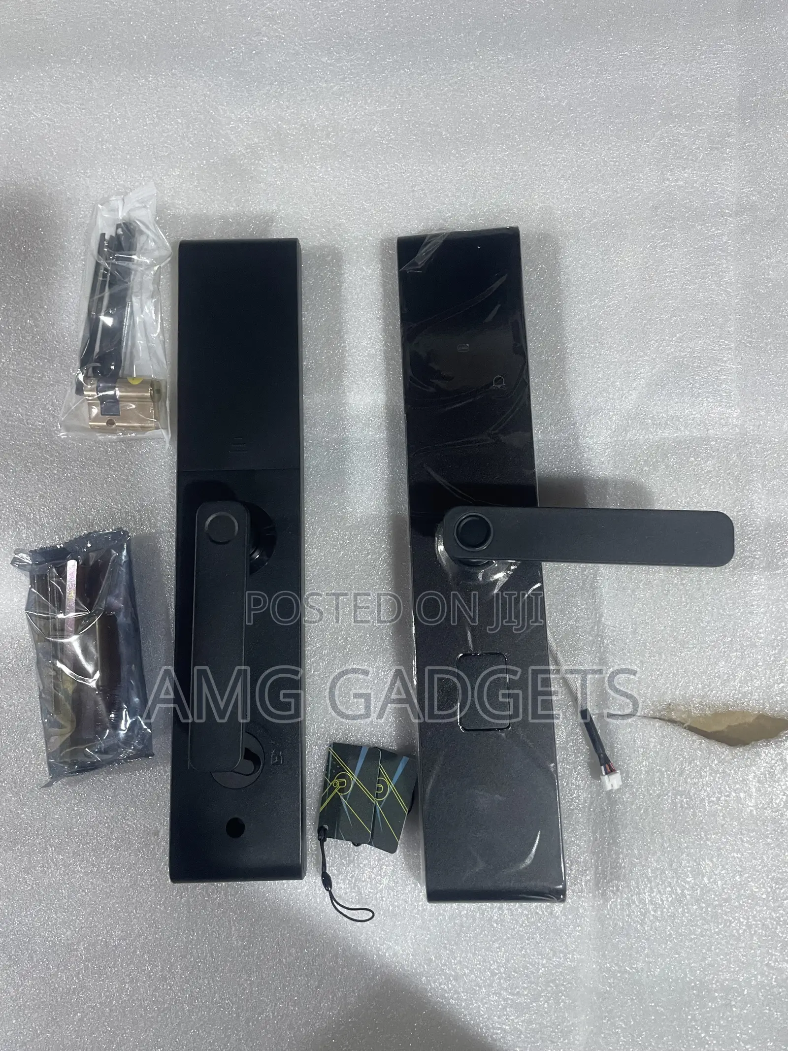 Big Handle Smart Door Lock With Tan Body (Z 16)