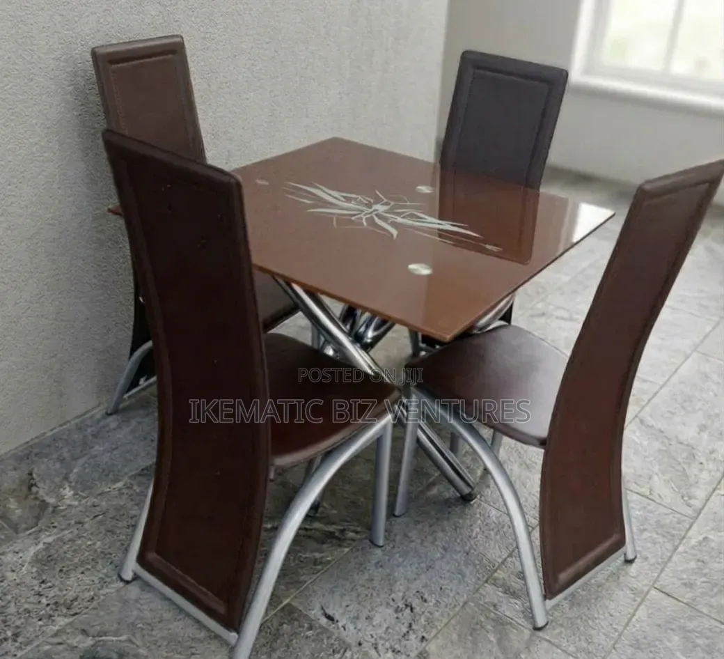 Glass Dining Table With Chairs