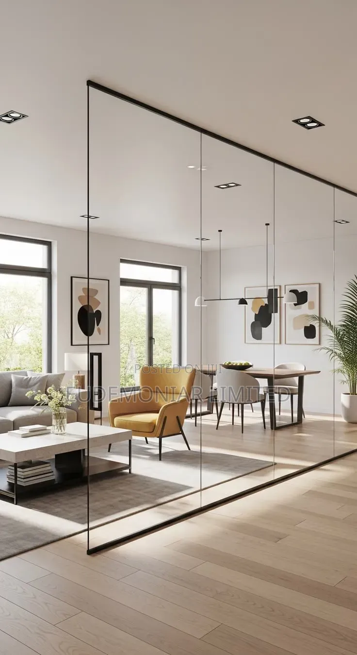 Glass Partition Installation for Office Break Rooms