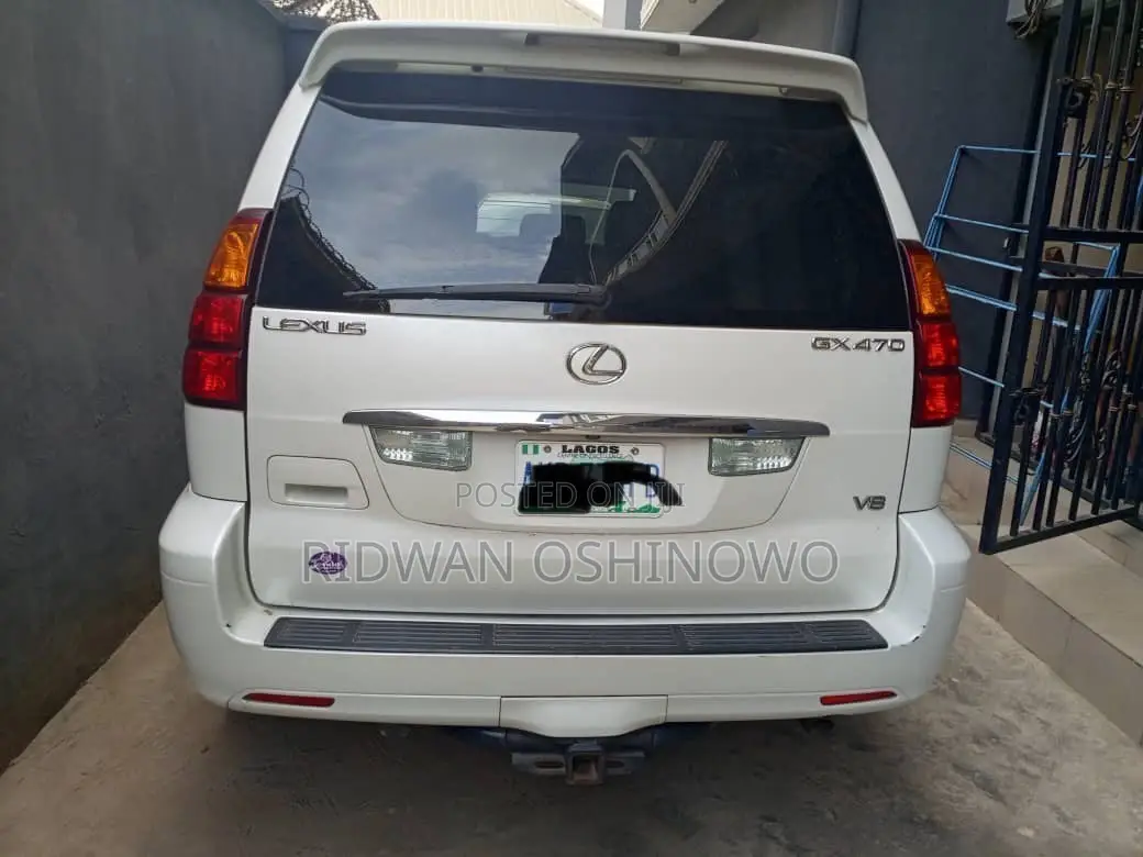 Lexus GX 470 Sport Utility 2006 White
