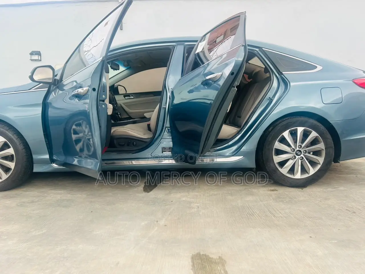 Hyundai Sonata 2017 Blue