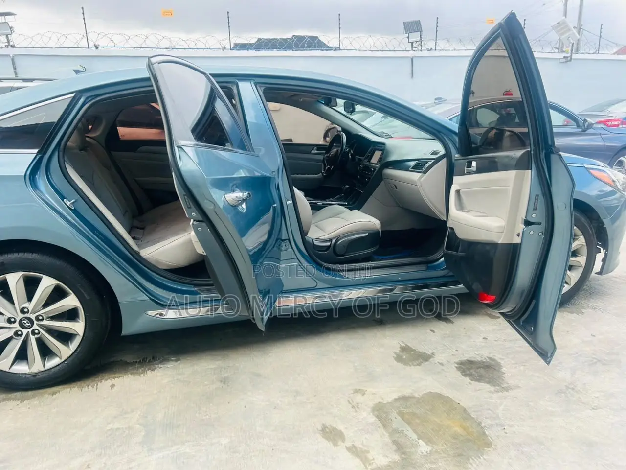 Hyundai Sonata 2017 Blue