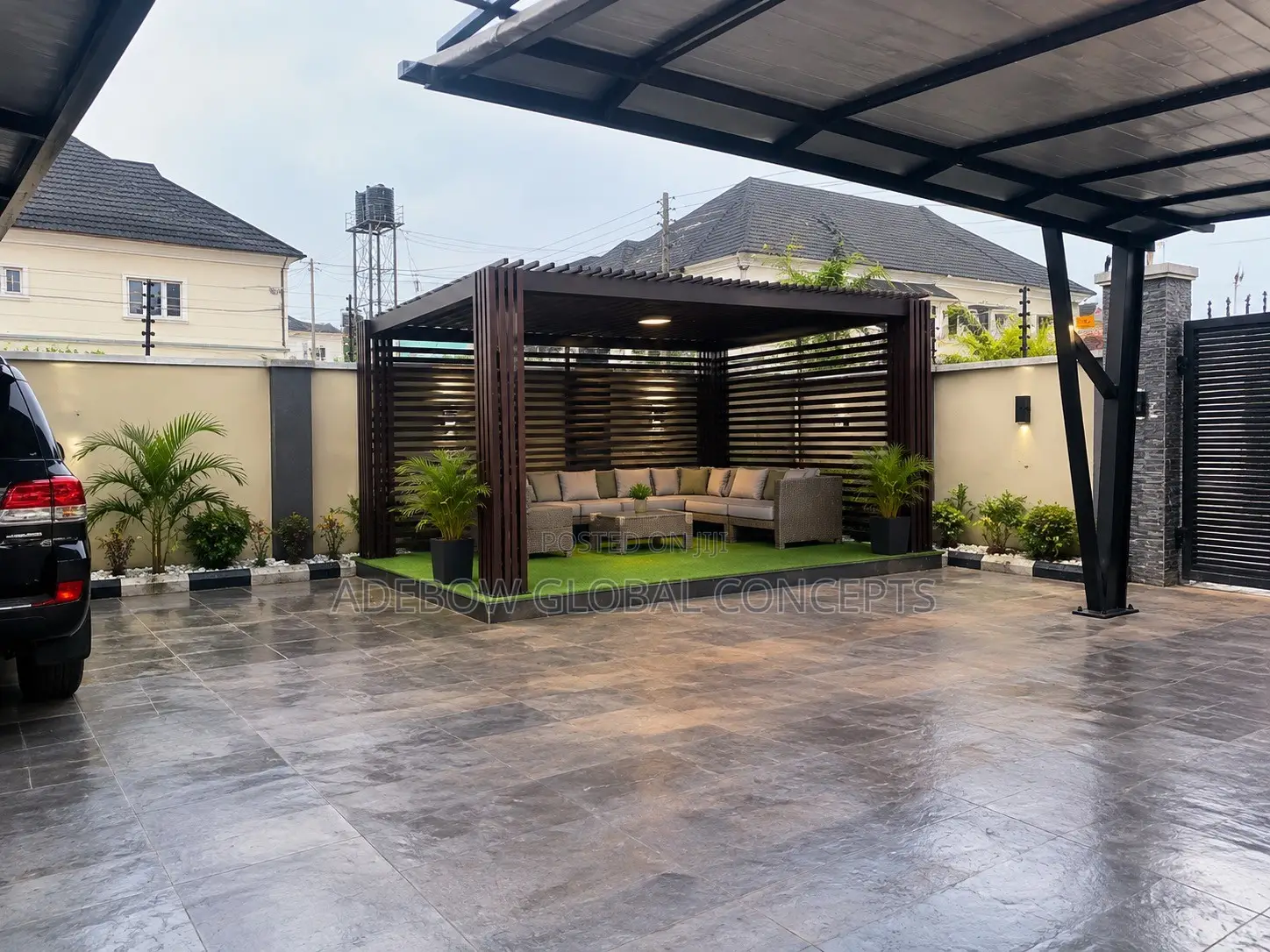 Modern Pergola Carport, Gazebo Design, Fabrication and Installation