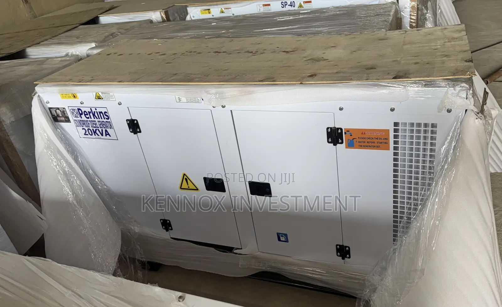 Excellent 20KVA Perkins Soundproof Generator.