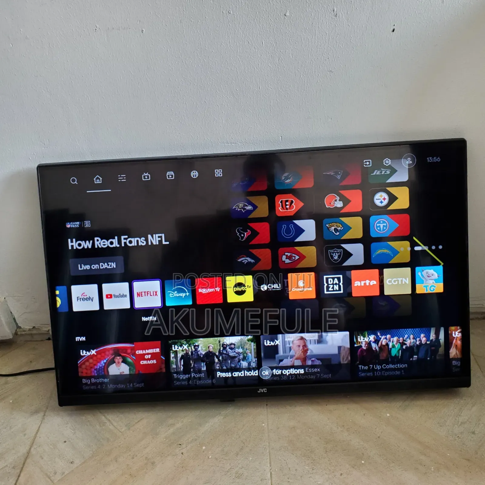 JVC Smart TV 32 Inches Full Display With Free Netflix Account