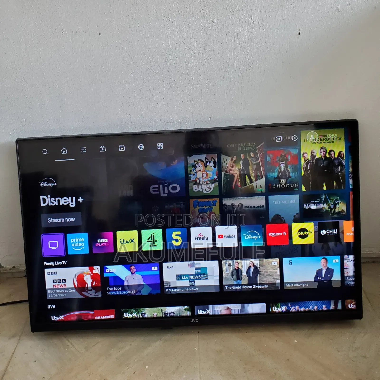 JVC Smart TV 32 Inches Full Display With Free Netflix Account