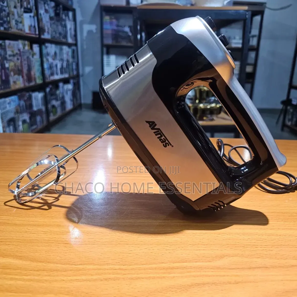Avinas Powerful 5-Speed Hand Mixer With Stainless Steel Beaters