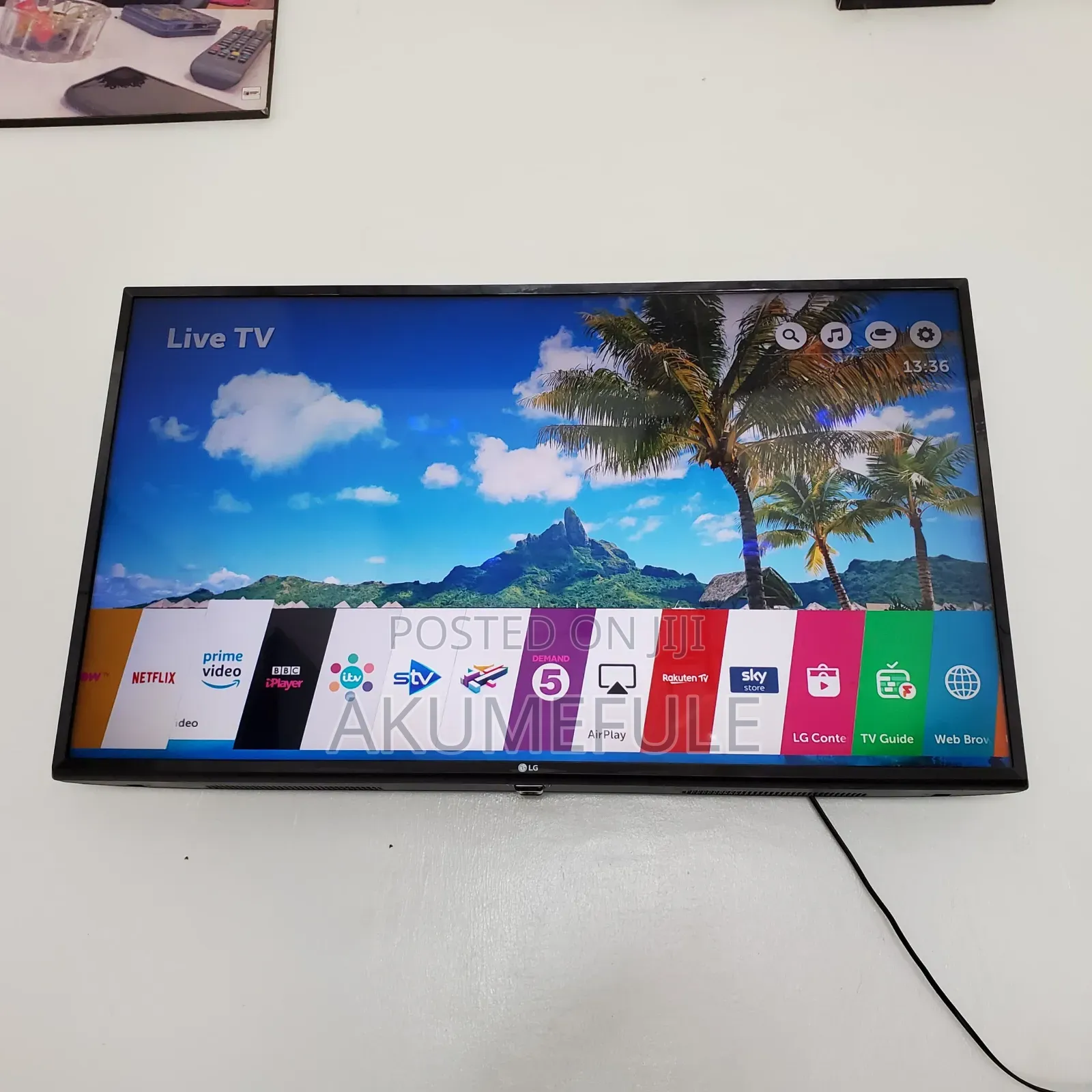 LG Smart TV 43 Inches Display With Free Netflix Account and YouTube