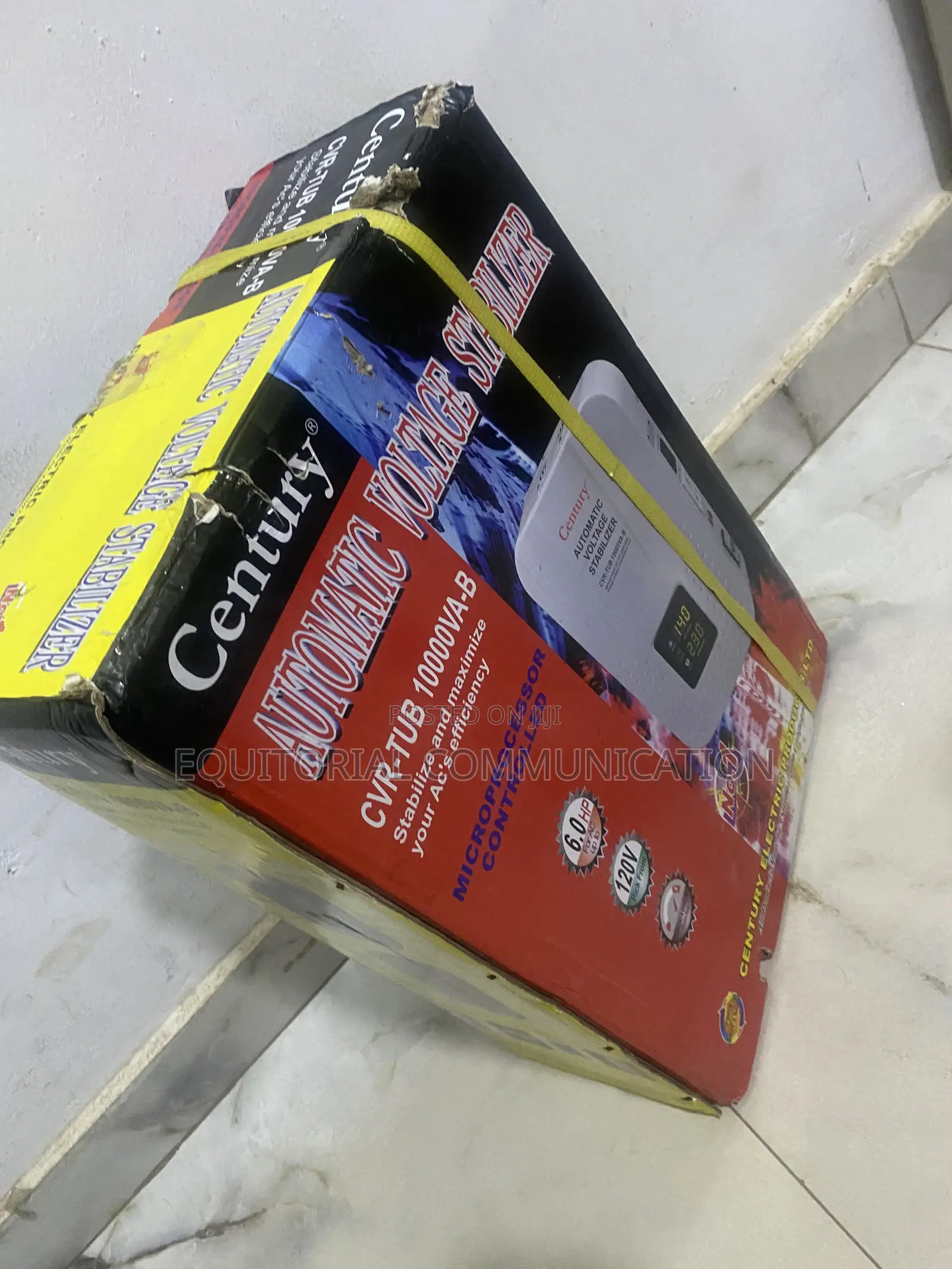 Century CVR-TUB 10000va-B Automatic Power Stabilizer 120V 6.0HP