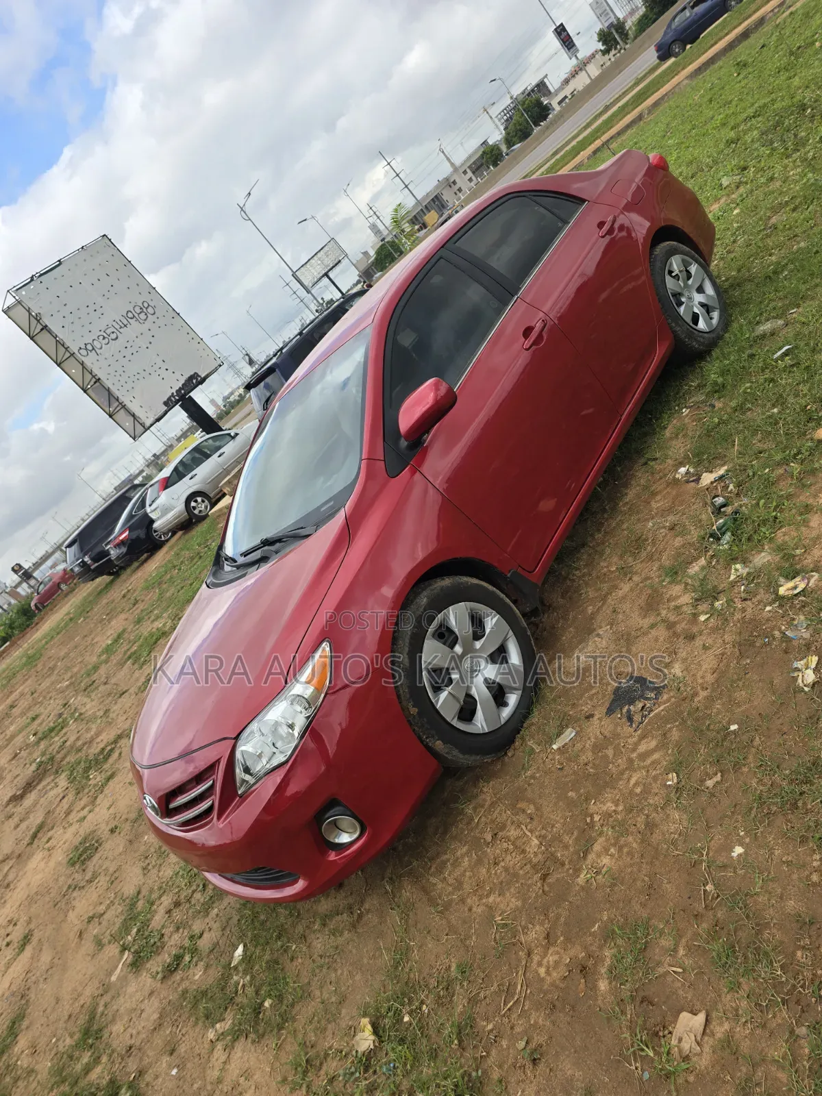 Toyota Corolla 2013 Red