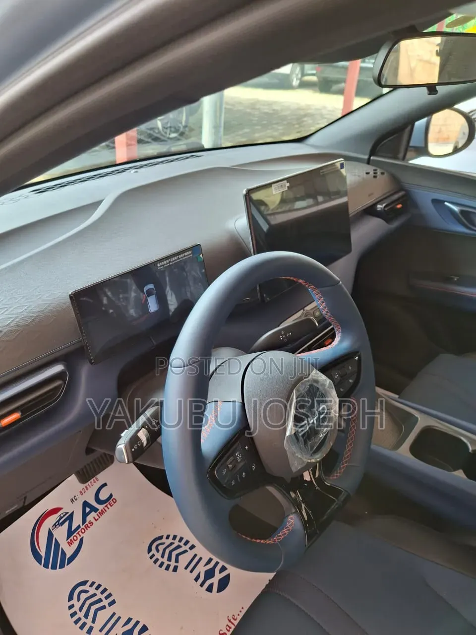 New BYD Song Plus 2025 Blue