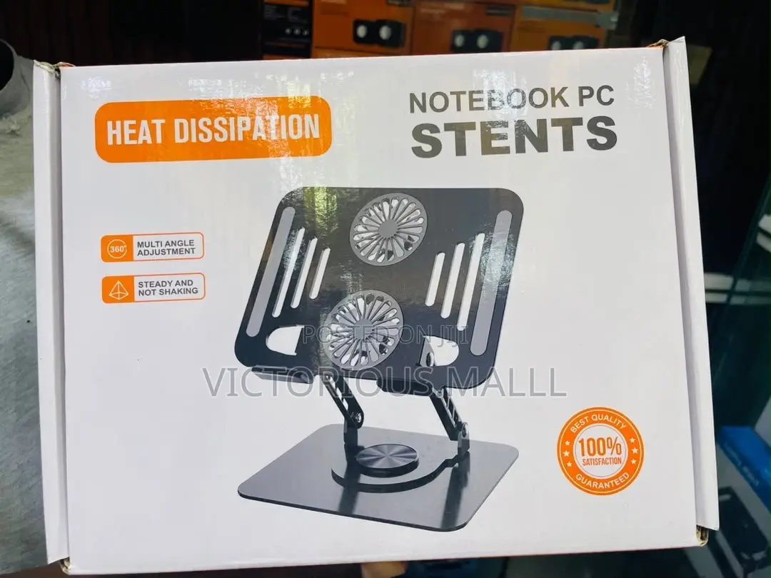 360 Rotating Foldable ,Adjustable Aluminum Laptop Stand